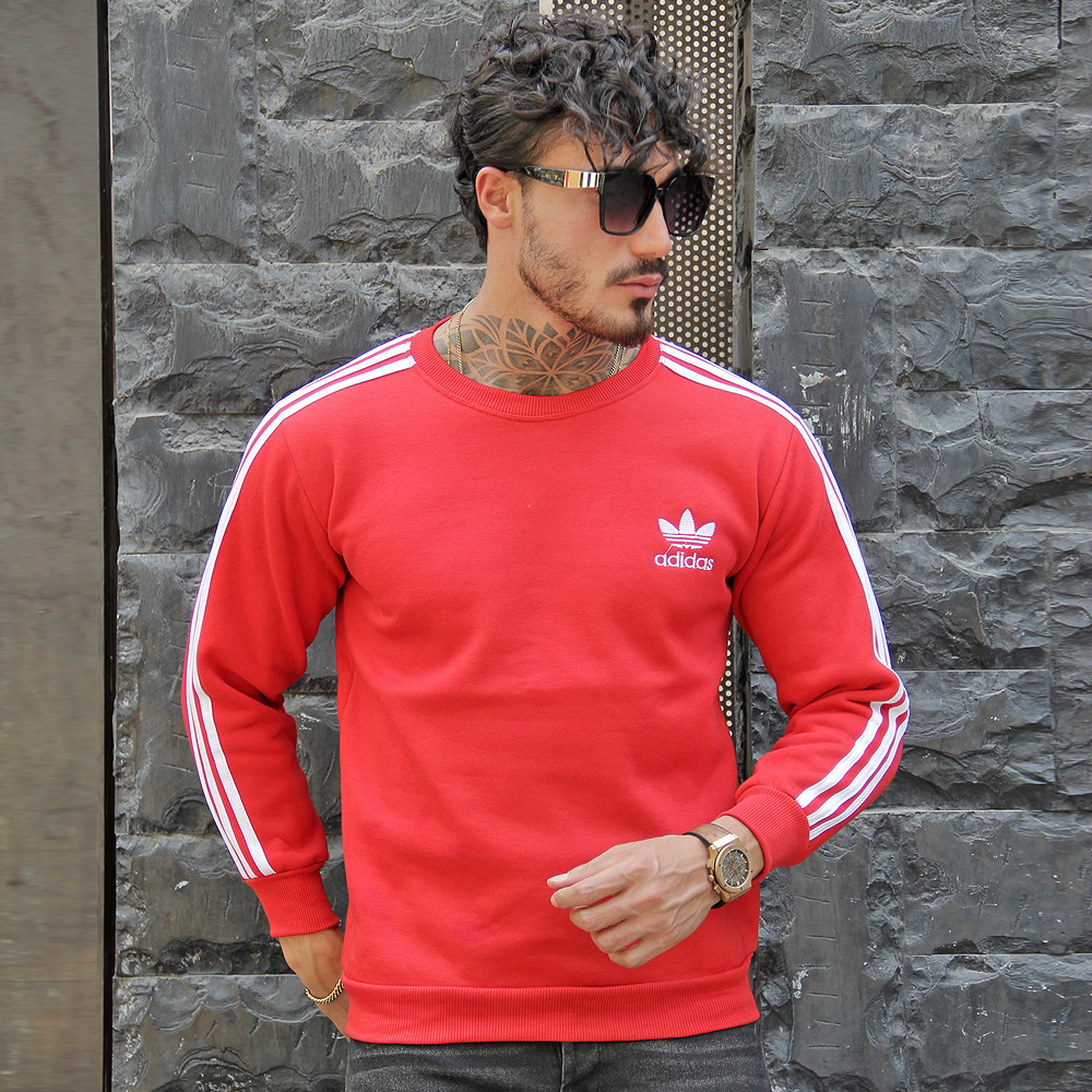 دورس یقه گرد adidas قرمز